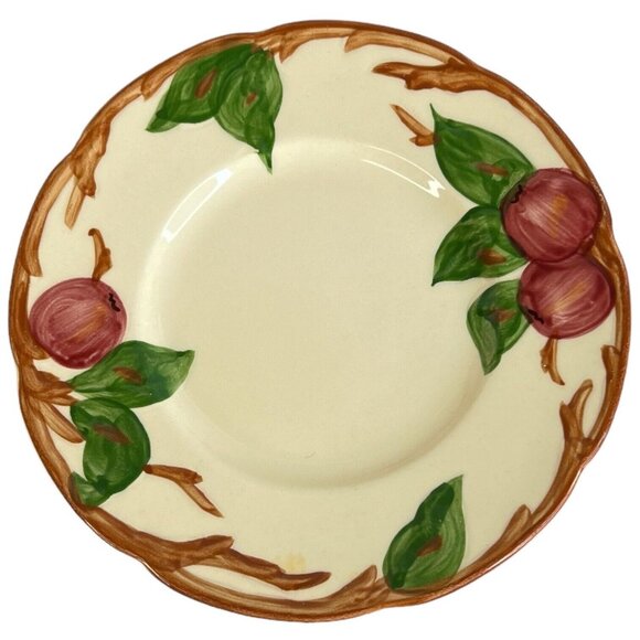 3 Franciscan Apple Bread and Butter Plates 6 3/8 Inch Mark USA Set Lot Vintage - Picture 2 of 8